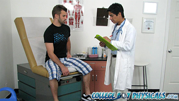 College Boy Physicals gay uniform fetish video