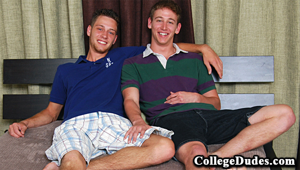 Chad Davis, Felix Sharpe gay jocks/frat boys video from College Dudes